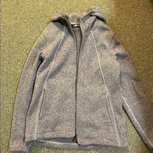 North Face Zip-Up Jacket with Hood - Picture 3 of 4